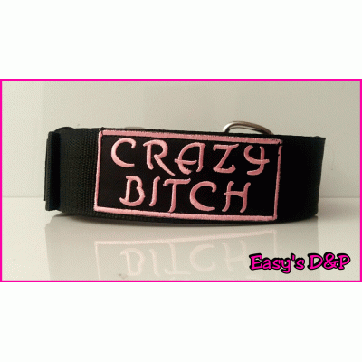 Crazy bitch zwart hb