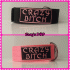 Crazy bitch zwart hb