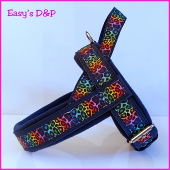 T tuig panterprint kleuren blauw 