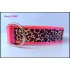 Halfcheck neon roze panterprint OP=OP