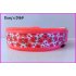 Halfcheck neon roze bloemetjes OP=OP