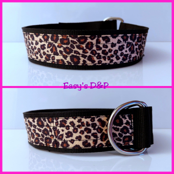 Halfcheck zwart panterprint OP=OP