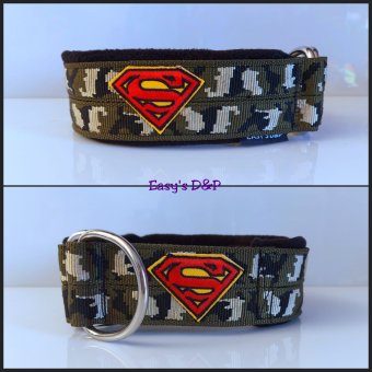 Halfcheck halsband camouflage superman OP=OP