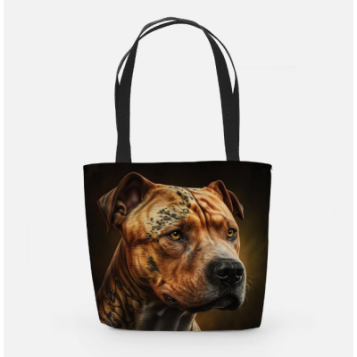 Schouder tas pitbull tattoo fantasy