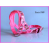 Gentle leader neon roze Mickey stelletje