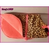 Jasje panterprint met neon roze 