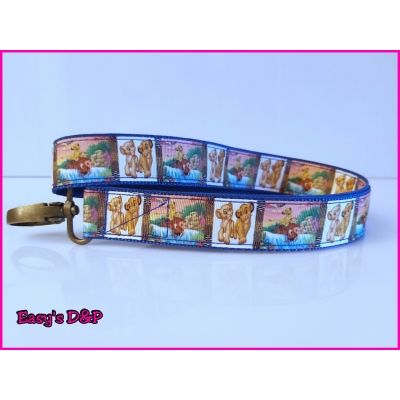 Sleutelhanger of break stick hanger lion king blauw 