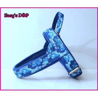 T tuig camouflage blauw 