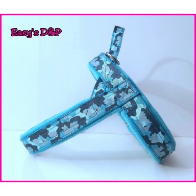 T tuig camouflage turquoise 