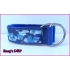 Sliphalsband camouflage blauw 