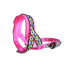 hoofdhalster hond Ibiza neon roze